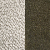 Monroe Vanilla and Black Upholstered Queen Canopy Platform Bed from Coaster - Luna Furniture