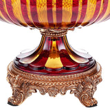 HD-3010 Bronze/Amber/Ruby Red/Gold Urn from Homey Design - Luna Furniture