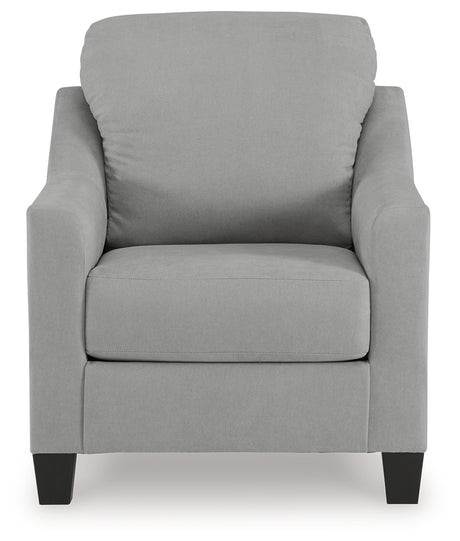 Adlai Shadow Sofa, Loveseat, Chair and Ottoman from Ashley - Luna Furniture