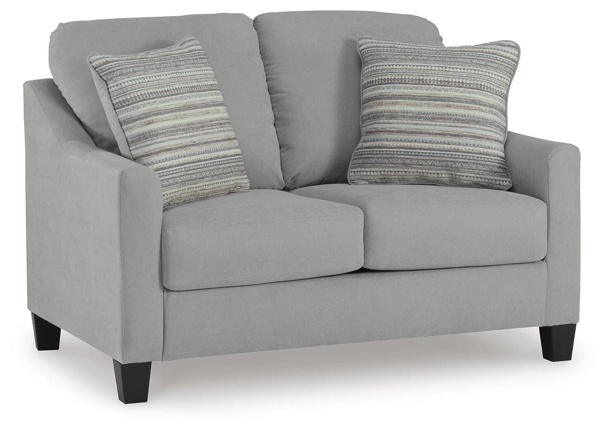 Adlai Shadow Sofa, Loveseat, Chair and Ottoman from Ashley - Luna Furniture