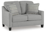 Adlai Shadow Sofa, Loveseat, Chair and Ottoman from Ashley - Luna Furniture