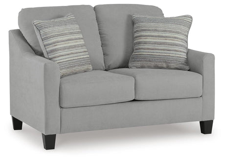 Adlai Shadow Sofa, Loveseat, Chair and Ottoman from Ashley - Luna Furniture