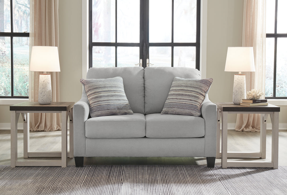 Adlai Shadow Loveseat from Ashley - Luna Furniture