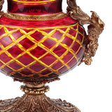 HD-3014 Bronze/Amber/Ruby Red-Gold Vase from Homey Design - Luna Furniture