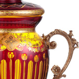 HD-3016 Bronze/Amber/Ruby Red-Gold Urn from Homey Design - Luna Furniture