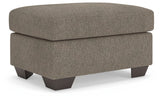 Triston-Peaks Suede Ottoman from Ashley Furniture - Luna Furniture