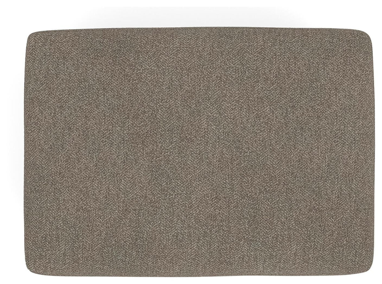 Triston-Peaks Suede Ottoman from Ashley Furniture - Luna Furniture