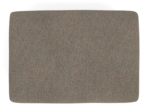 Triston-Peaks Suede Ottoman from Ashley - Luna Furniture