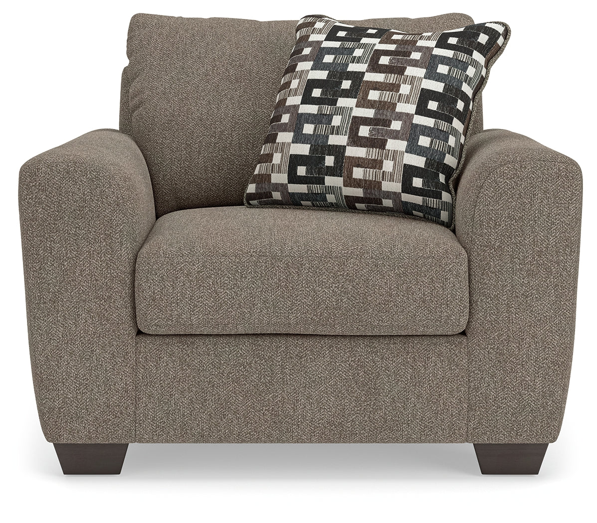 Triston-Peaks Suede Oversized Chair from Ashley Furniture - Luna Furniture