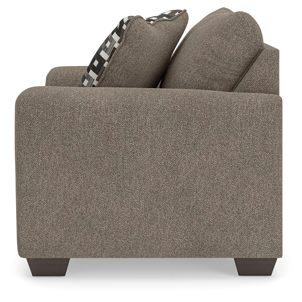 Triston-Peaks Suede Oversized Chair from Ashley Furniture - Luna Furniture