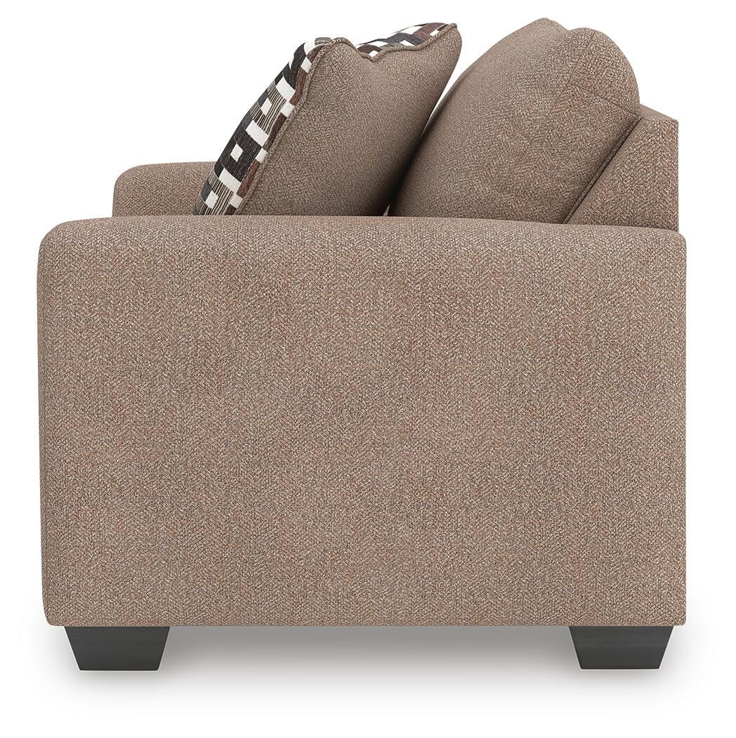 Triston-Peaks Suede Oversized Chair from Ashley Furniture - Luna Furniture