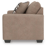 Triston-Peaks Suede Oversized Chair from Ashley Furniture - Luna Furniture