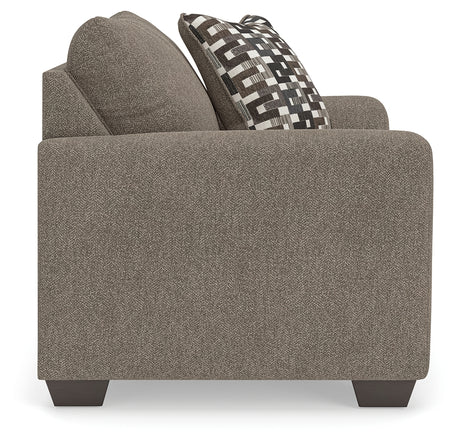 Triston-Peaks Suede Oversized Chair from Ashley - Luna Furniture