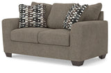 Triston-Peaks Suede Loveseat from Ashley Furniture - Luna Furniture