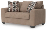 Triston-Peaks Suede Loveseat from Ashley Furniture - Luna Furniture