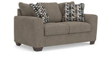 Triston-Peaks Suede Loveseat from Ashley Furniture - Luna Furniture