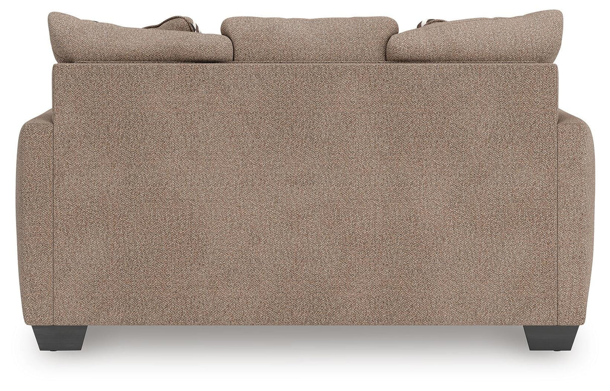 Triston-Peaks Suede Loveseat from Ashley Furniture - Luna Furniture