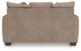 Triston-Peaks Suede Loveseat from Ashley Furniture - Luna Furniture