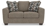 Triston-Peaks Suede Loveseat from Ashley Furniture - Luna Furniture