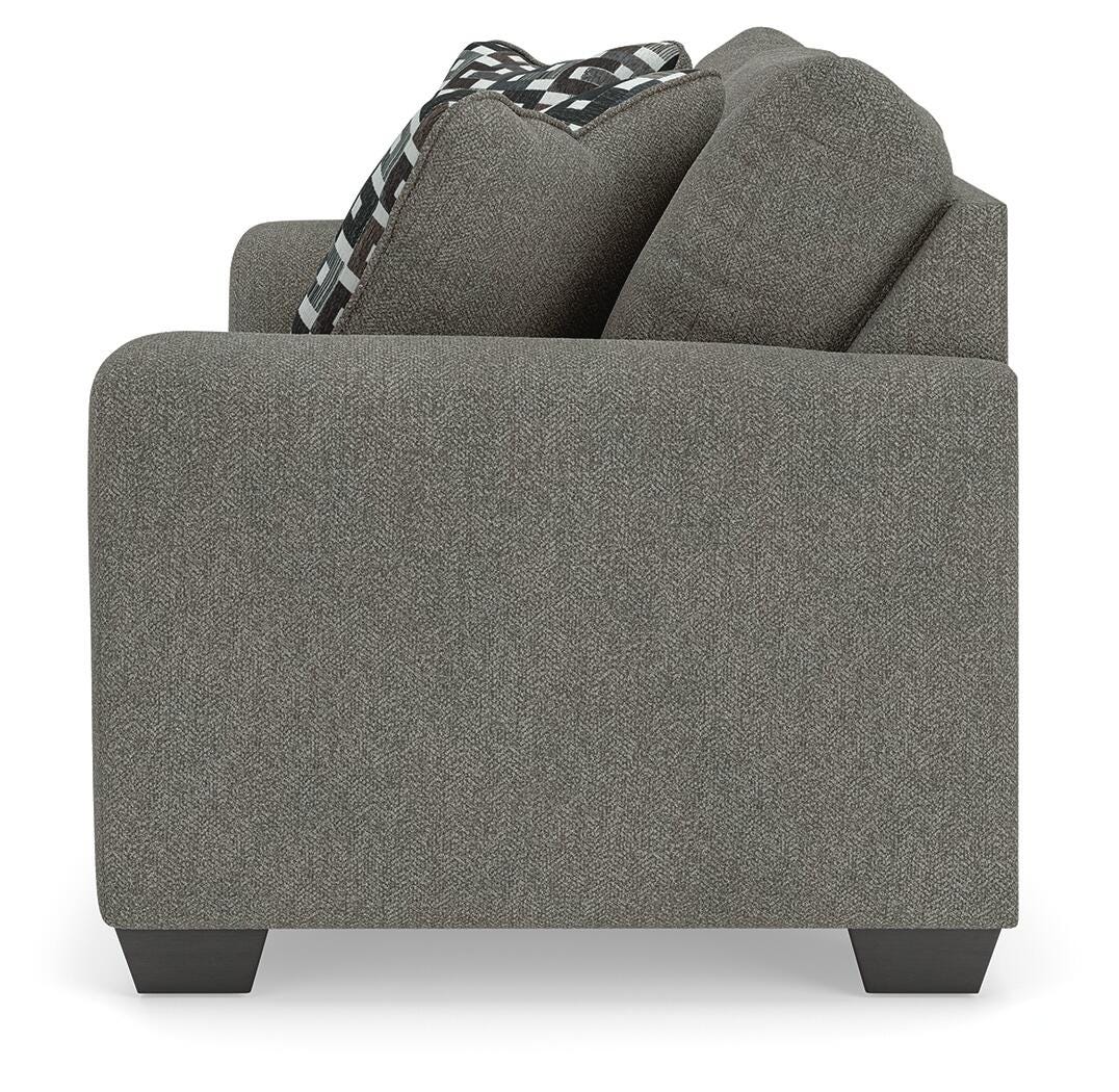 Triston-Peaks Suede Loveseat from Ashley Furniture - Luna Furniture