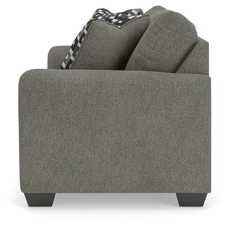 Triston-Peaks Suede Loveseat from Ashley - Luna Furniture