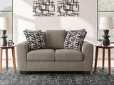 Triston-Peaks Suede Loveseat from Ashley Furniture - Luna Furniture