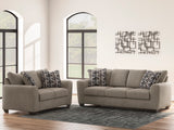 Triston-Peaks Suede Living Room Set from Ashley - Luna Furniture