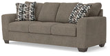 Triston-Peaks Suede Sofa from Ashley Furniture - Luna Furniture
