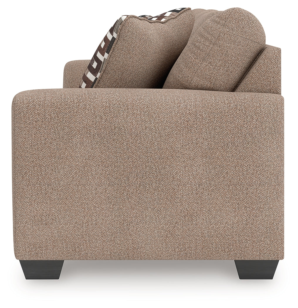 Triston-Peaks Suede Sofa from Ashley - Luna Furniture