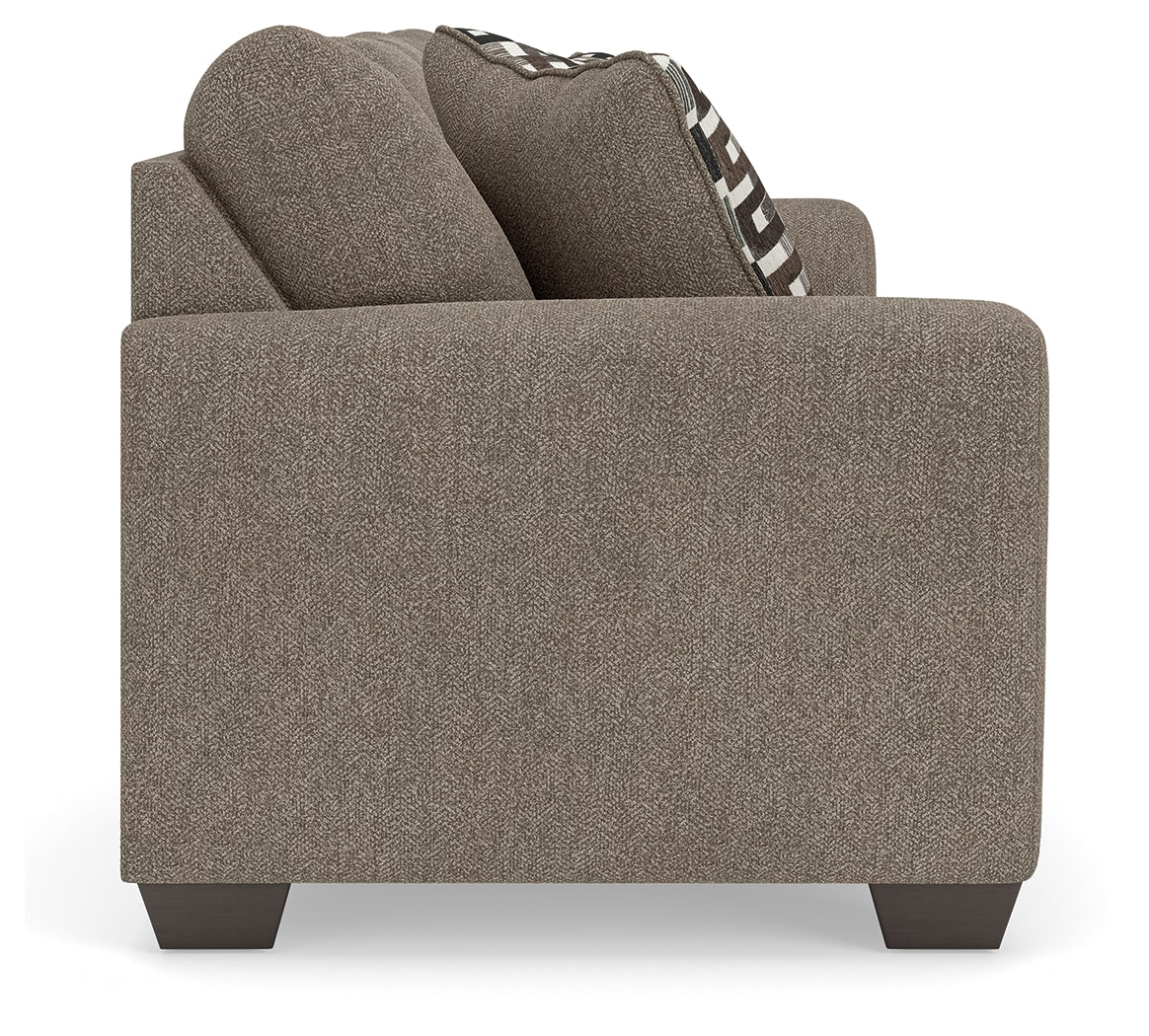 Triston-Peaks Suede Sofa from Ashley Furniture - Luna Furniture