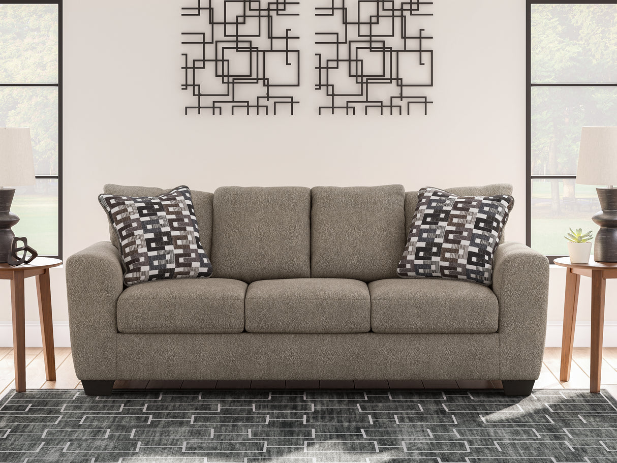 Triston-Peaks Suede Sofa from Ashley Furniture - Luna Furniture