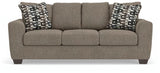 Triston-Peaks Suede Queen Sofa Sleeper from Ashley Furniture - Luna Furniture