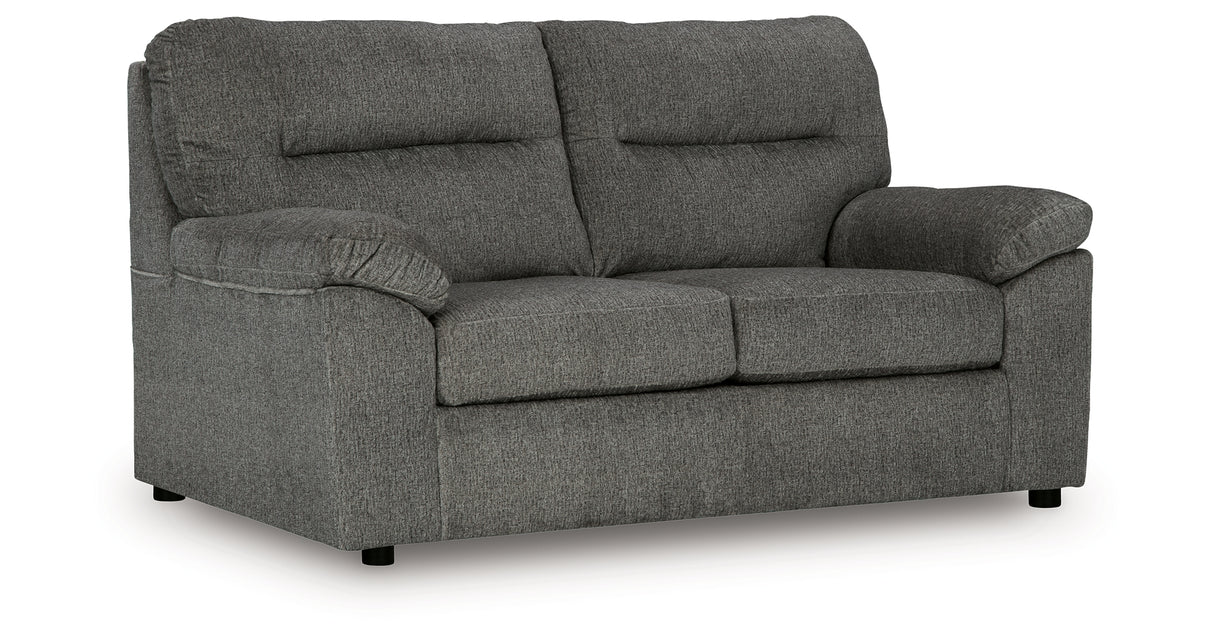 Bindura Mineral Loveseat from Ashley Furniture - Luna Furniture