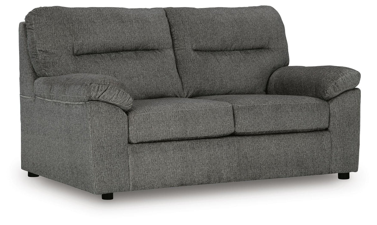 Bindura Mineral Loveseat from Ashley Furniture - Luna Furniture