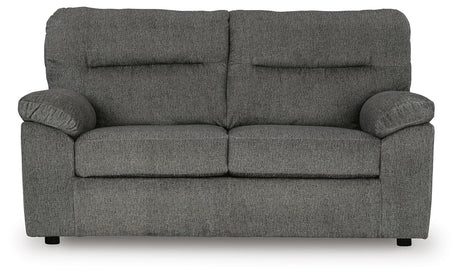 Bindura Mineral Loveseat from Ashley - Luna Furniture