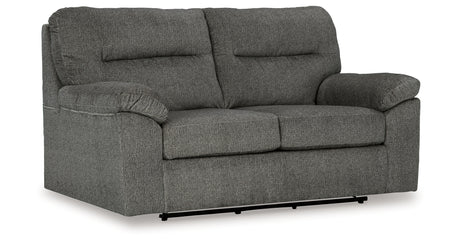 Bindura Mineral Glider Loveseat from Ashley - Luna Furniture
