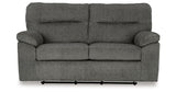 Bindura Mineral Glider Loveseat from Ashley Furniture - Luna Furniture