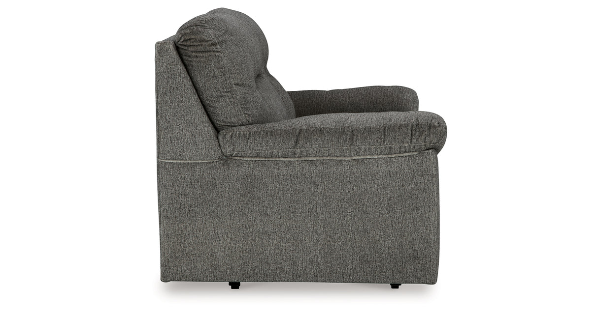 Bindura Mineral Glider Loveseat from Ashley Furniture - Luna Furniture