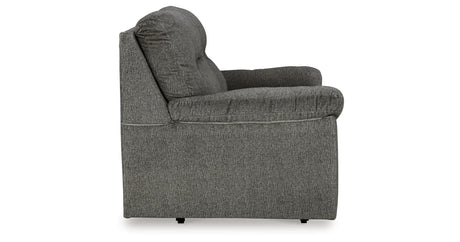 Bindura Mineral Glider Loveseat from Ashley - Luna Furniture