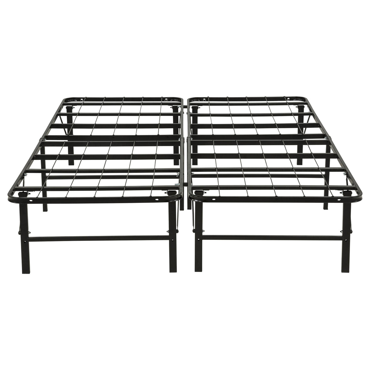 Kramer Black Full Folding Metal Platform Bed Frame from Coaster - Luna Furniture