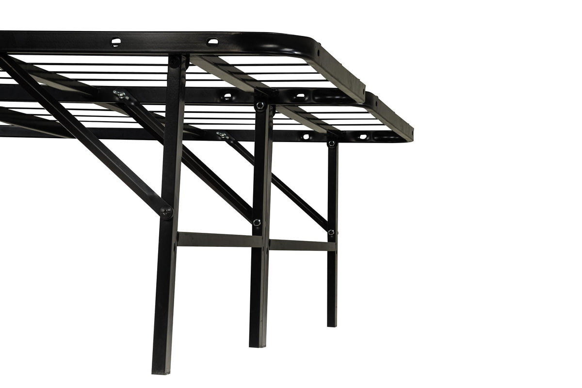 Kramer Black Full Folding Metal Platform Bed Frame from Coaster - Luna Furniture