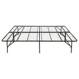 Kramer Black Eastern King Folding Metal Platform Bed Frame from Coaster - Luna Furniture
