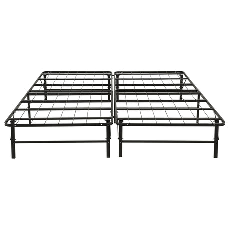 Kramer Black California King Folding Metal Bed Frame from Coaster - Luna Furniture