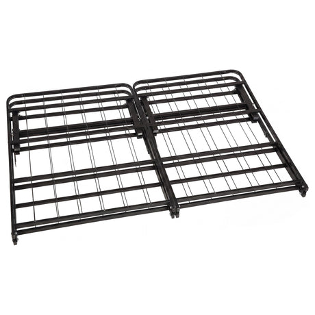 Kramer Black California King Folding Metal Bed Frame from Coaster - Luna Furniture