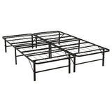 Kramer Black Queen Folding Metal Platform Bed Frame from Coaster - Luna Furniture