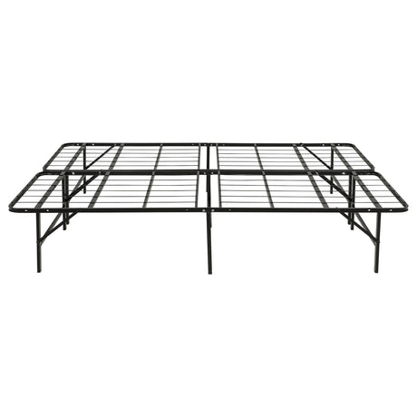 Kramer Black Queen Folding Metal Platform Bed Frame from Coaster - Luna Furniture