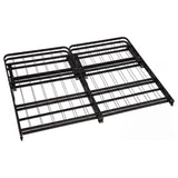 Kramer Black Queen Folding Metal Platform Bed Frame from Coaster - Luna Furniture