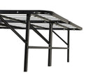 Kramer Black Queen Folding Metal Platform Bed Frame from Coaster - Luna Furniture