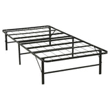 Kramer Black Twin XL Folding Metal Platform Bed Frame from Coaster - Luna Furniture