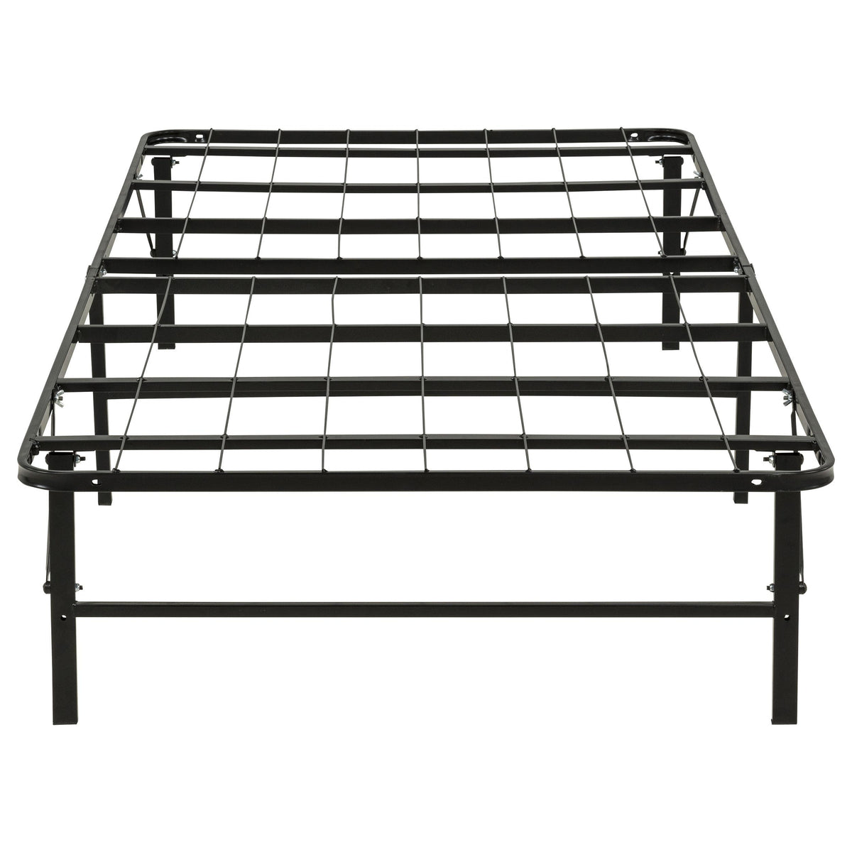 Kramer Black Twin XL Folding Metal Platform Bed Frame from Coaster - Luna Furniture